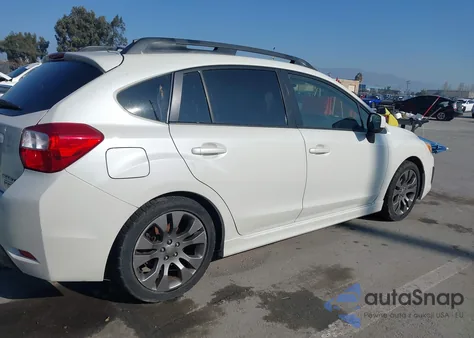 2014 Subaru Impreza 2.0I Sport Premium из США, поврежденный, VIN JF1GPAL69E8336647